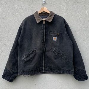1990’s Vintage Sun Faded Carharrt Detroit Jacket